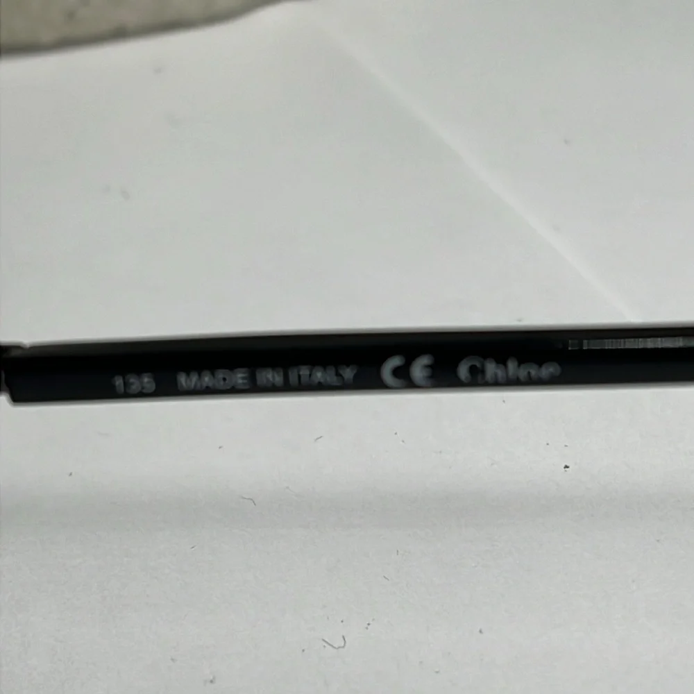 Chloe Ophthalmic Gunmetal Gray Metal Eyeglasses Frame
